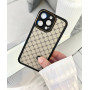 Молочний брендовий захисний оригінальний чохол на iPhone 14 Pro